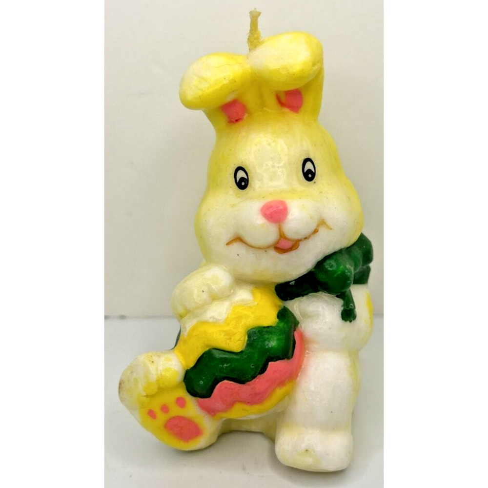 Vintage Decorative Easter Bunny Candle 4" SKU‎ H372